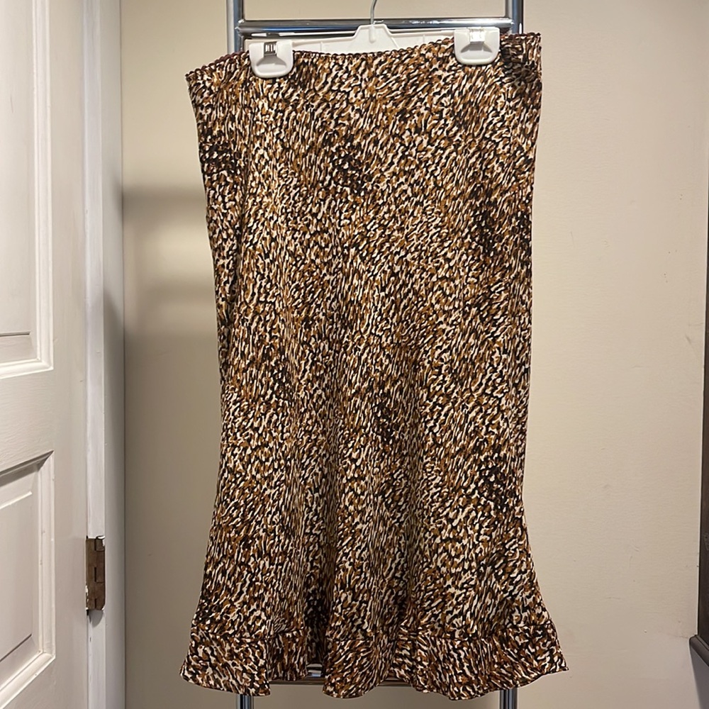 Alfani Animal Print Skirt